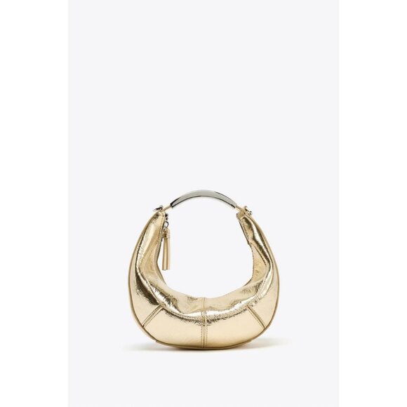 ZARA OVAL BAG WITH METAL STRAP - Picture 1 of 6